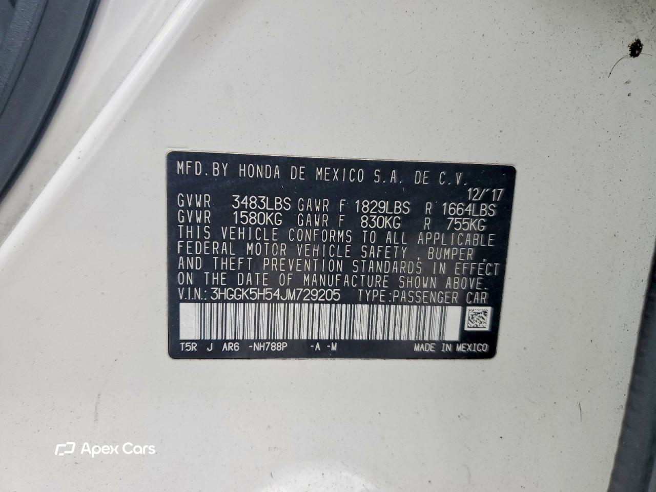 Honda Fit 2018