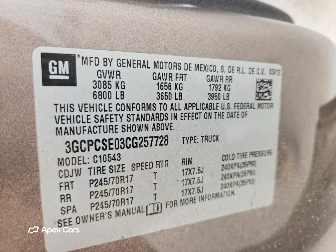 Chevrolet Silverado 2012