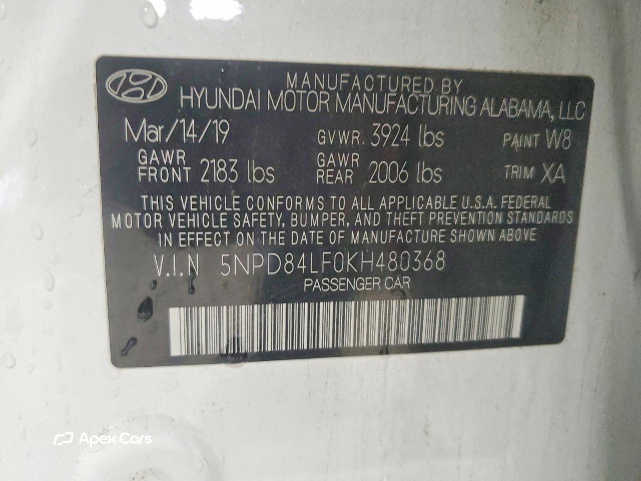 Hyundai Elantra 2019