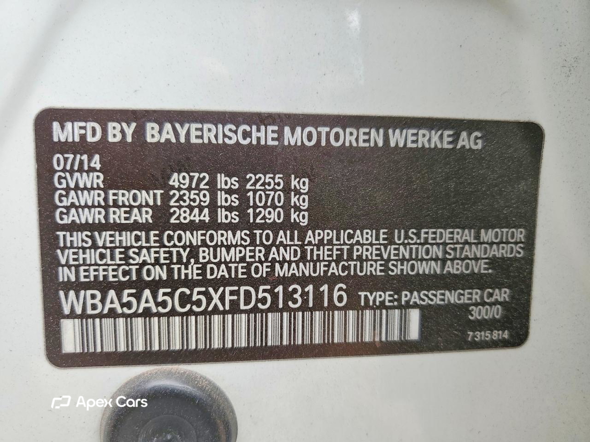 BMW Series 5 2015