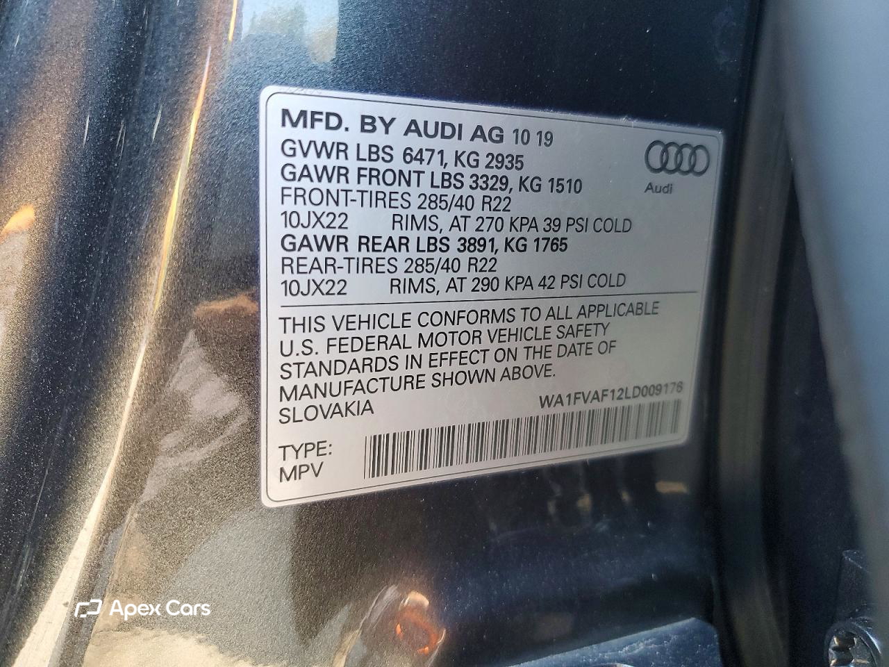 Audi Q8 2020