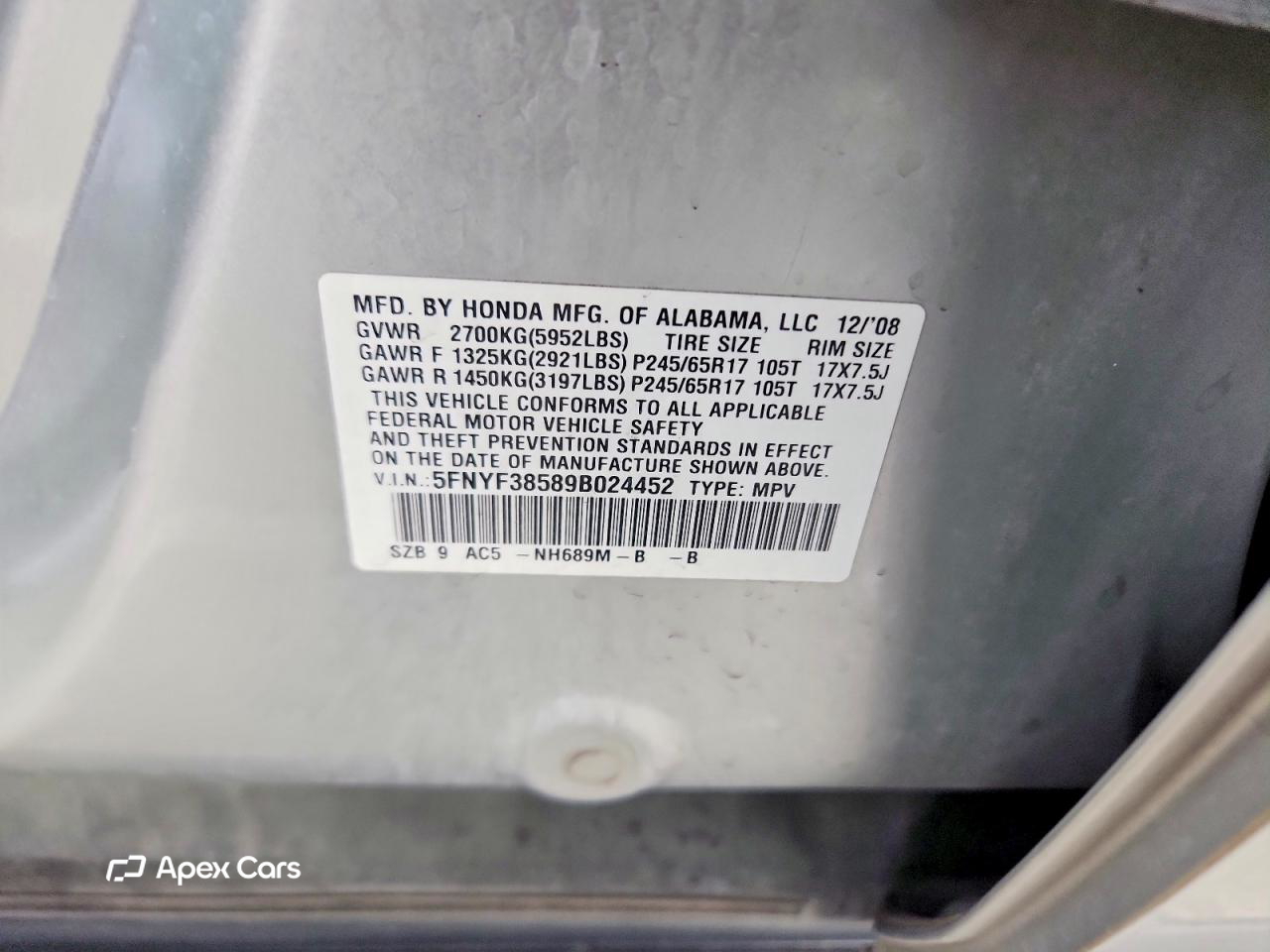 Honda Pilot 2009