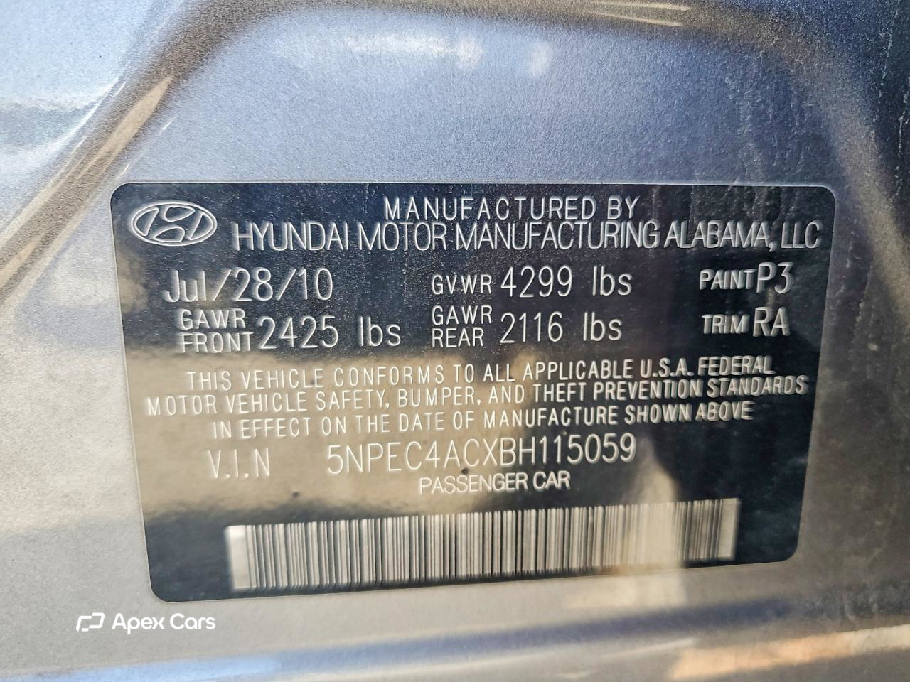 Hyundai Sonata 2011