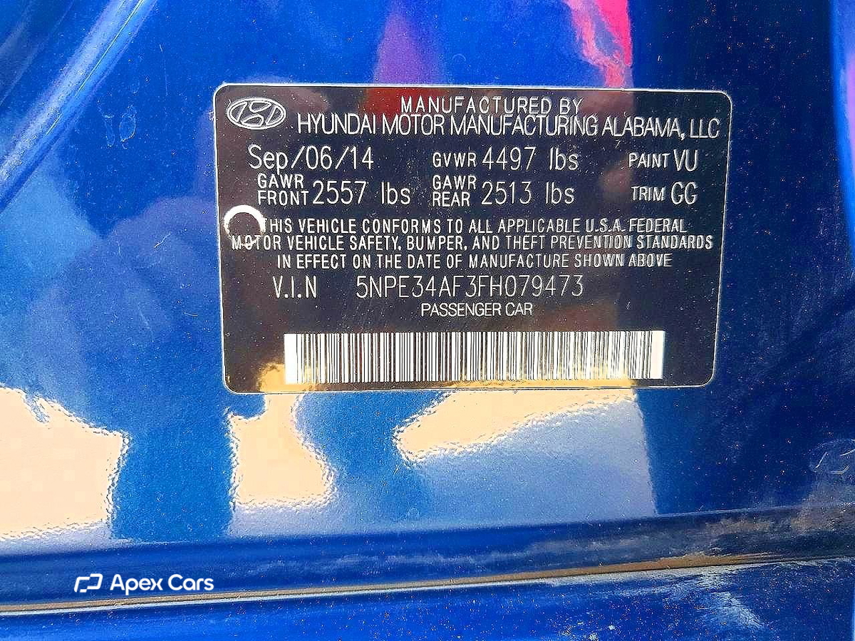 Hyundai Sonata 2015