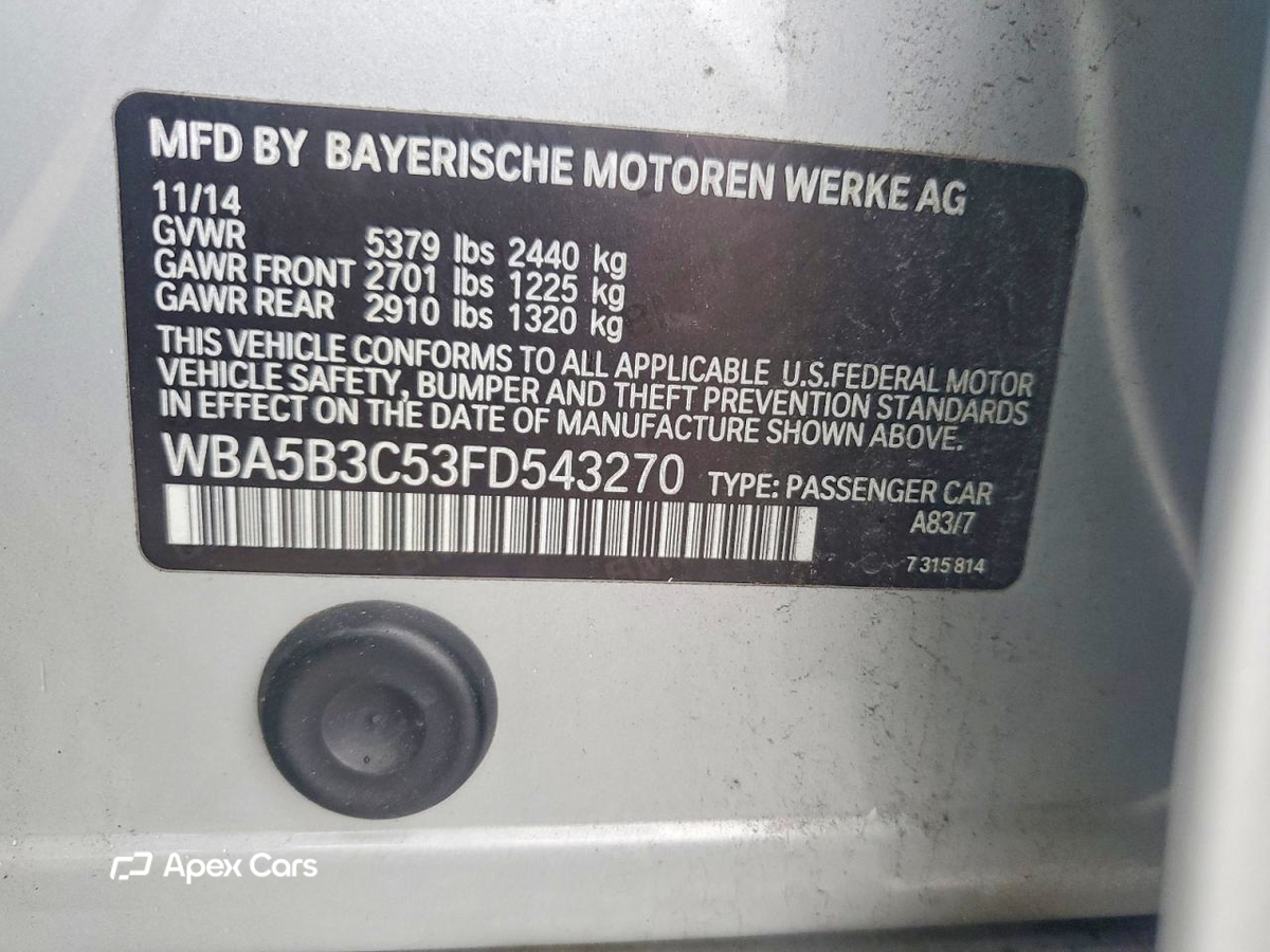 BMW Series 5 2015
