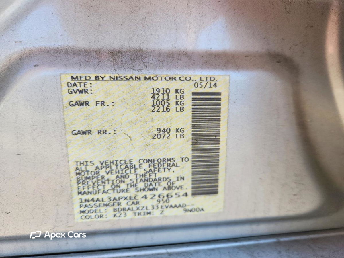 Nissan Altima 2014