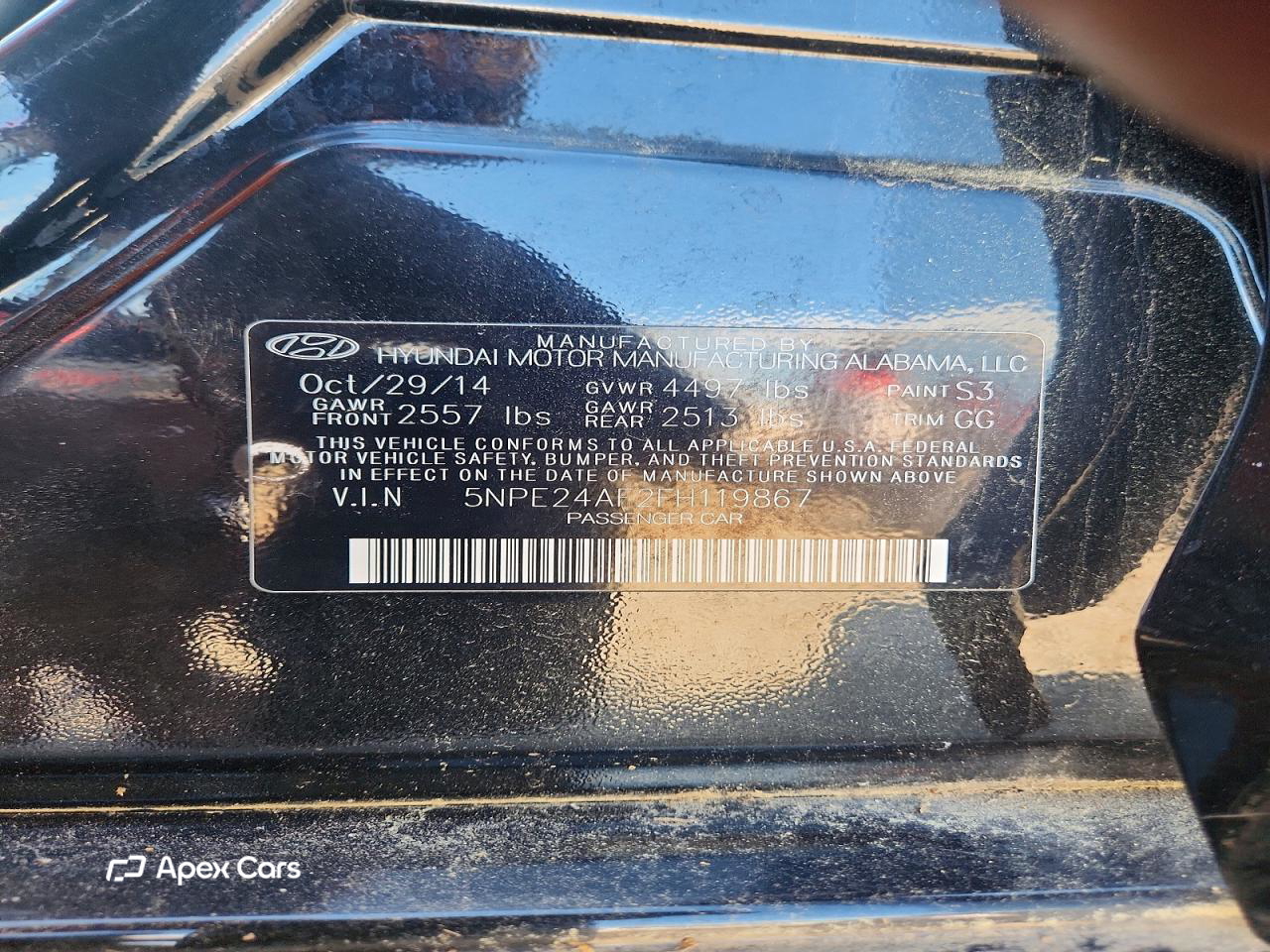 Hyundai Sonata 2015