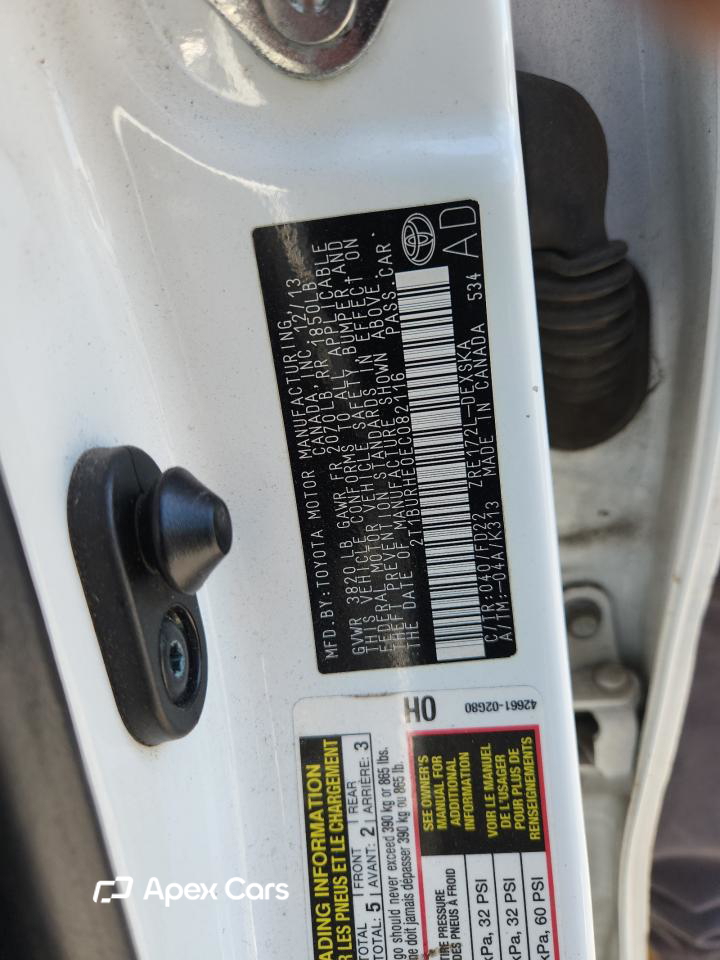 Toyota Corolla 2014