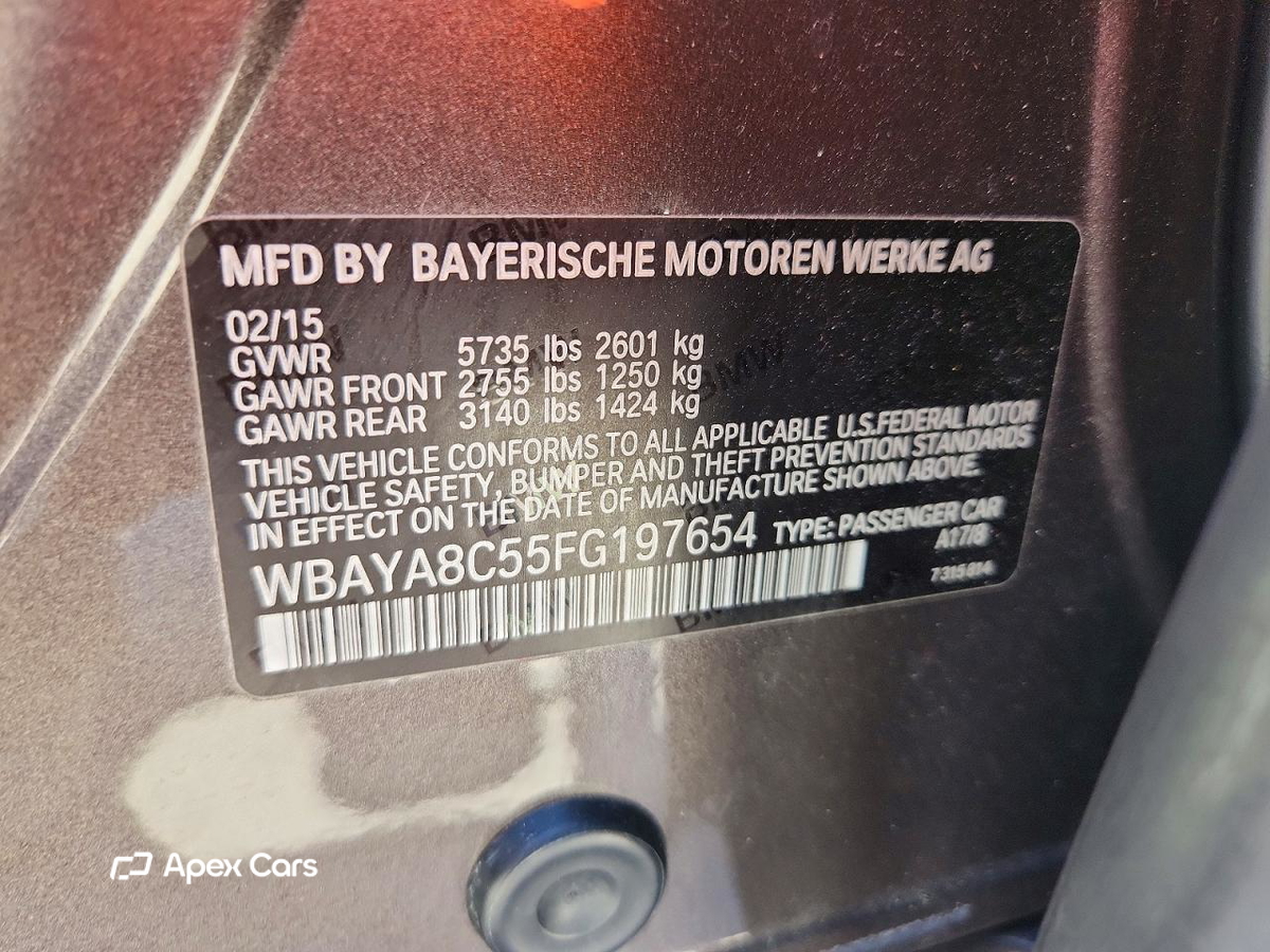 BMW Series 7 2015