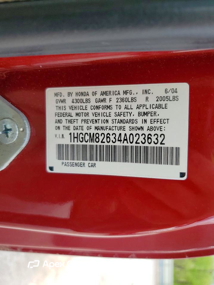 Honda Accord 2004