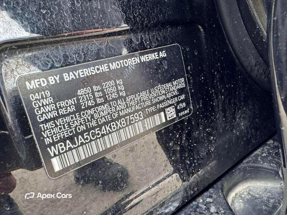 BMW Series 5 2019