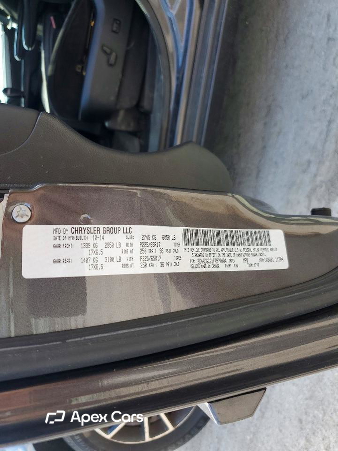 Dodge Caravan 2015