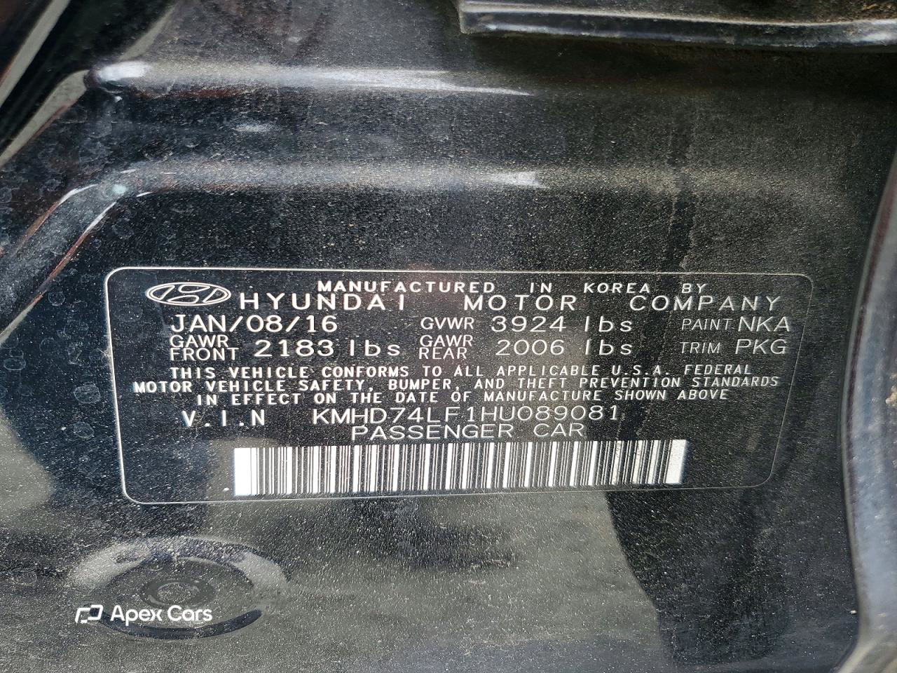 Hyundai Elantra 2017