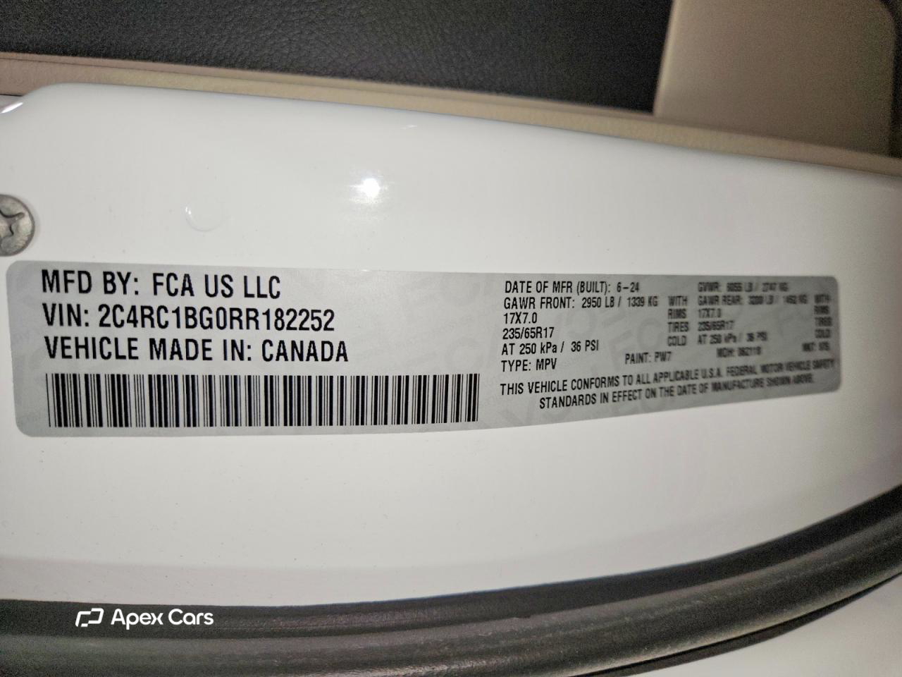 Chrysler Pacifica 2024