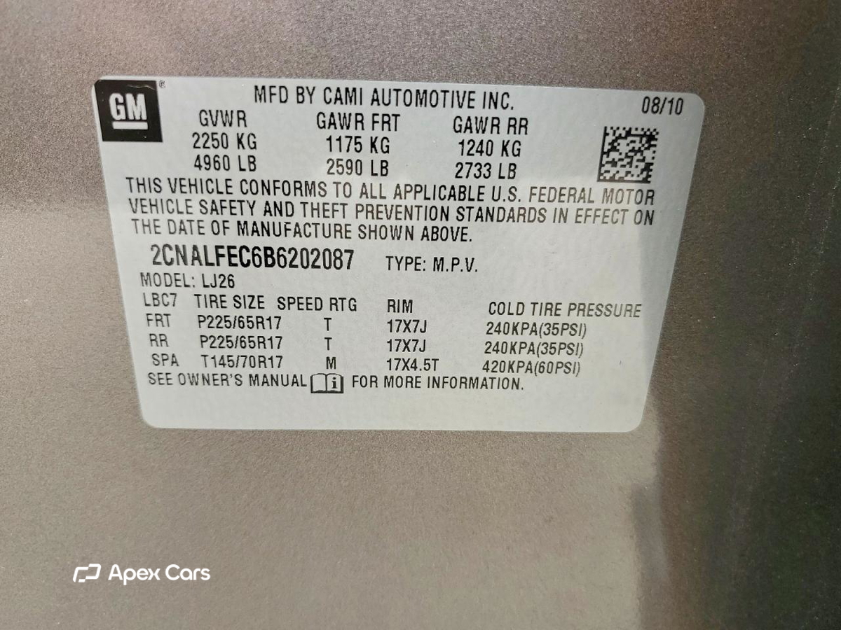Chevrolet Equinox 2011