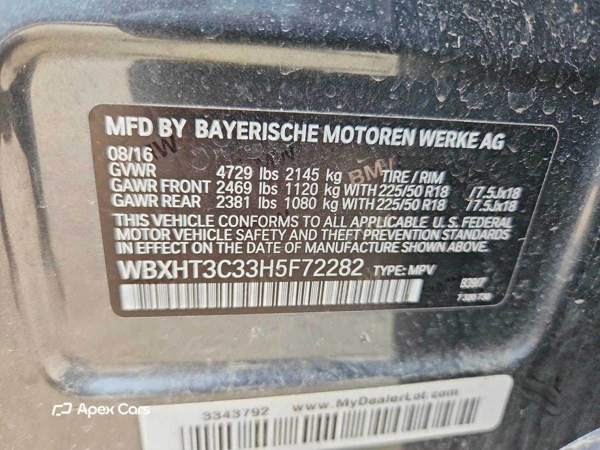 BMW X1 2017