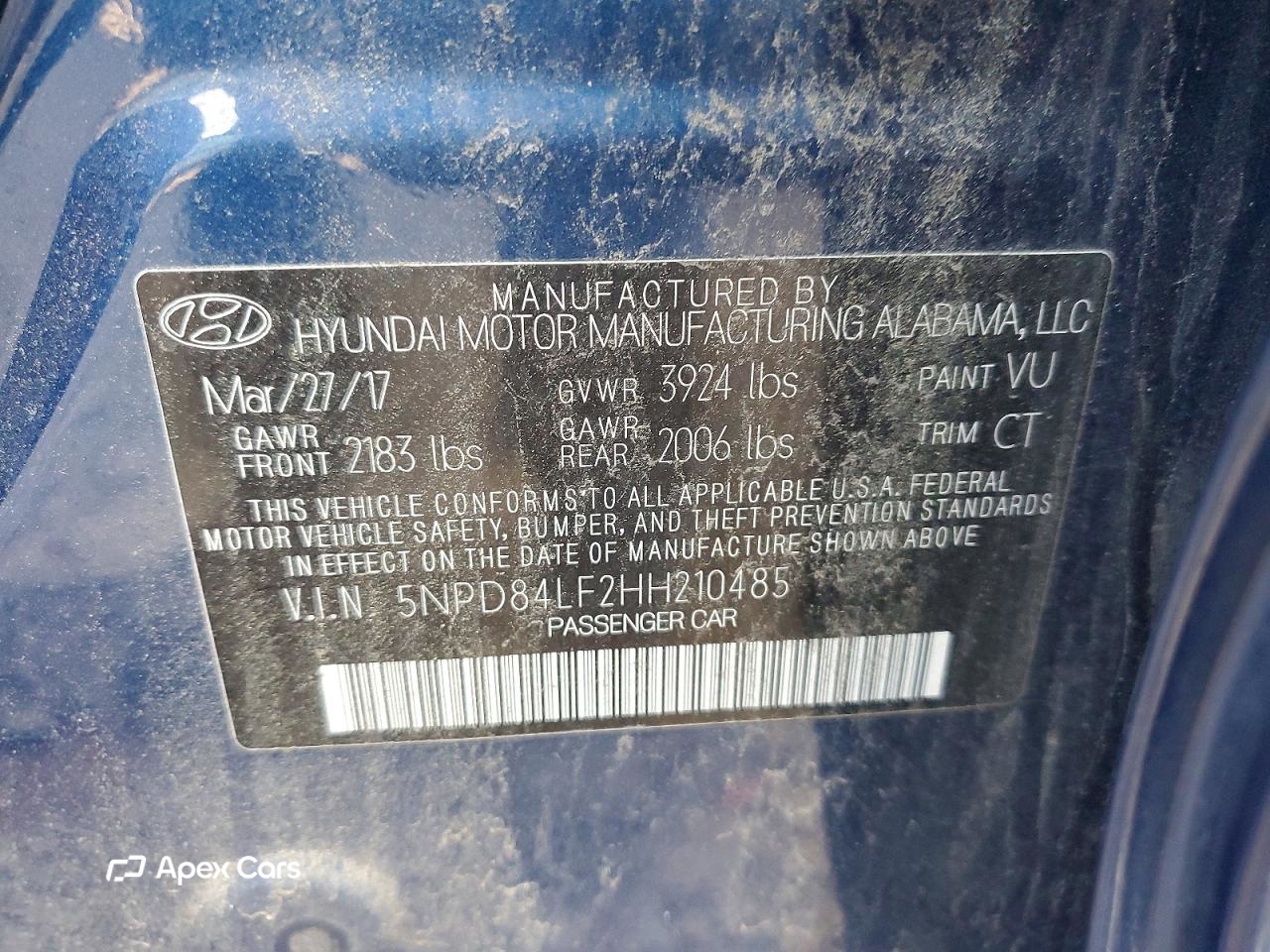 Hyundai Elantra 2017