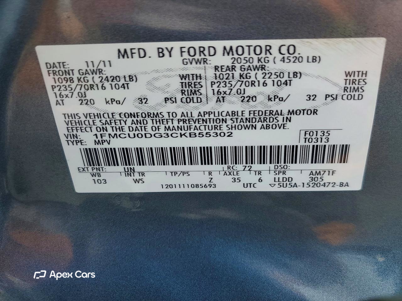 Ford Escape 2012