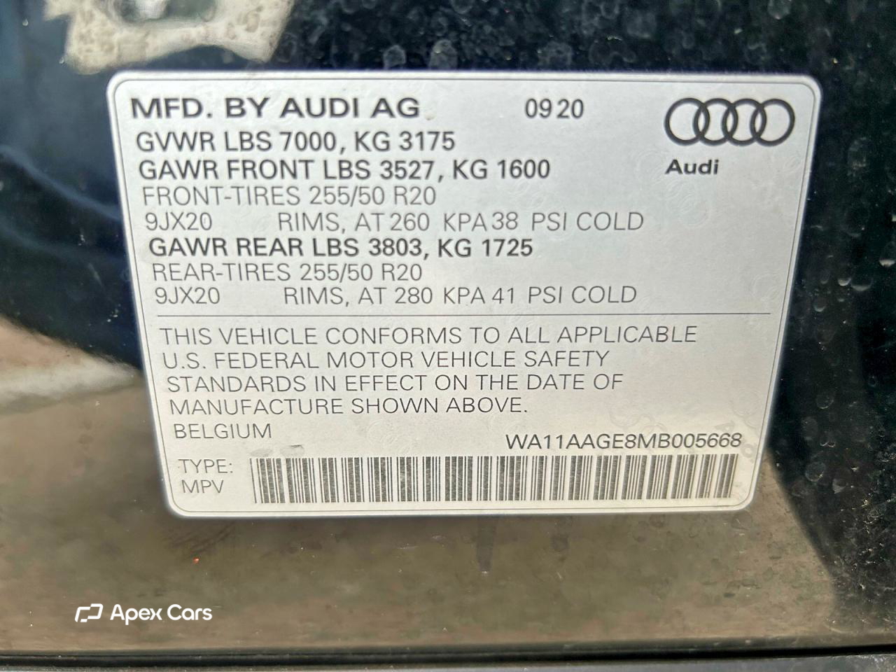 Audi e-tron 2021