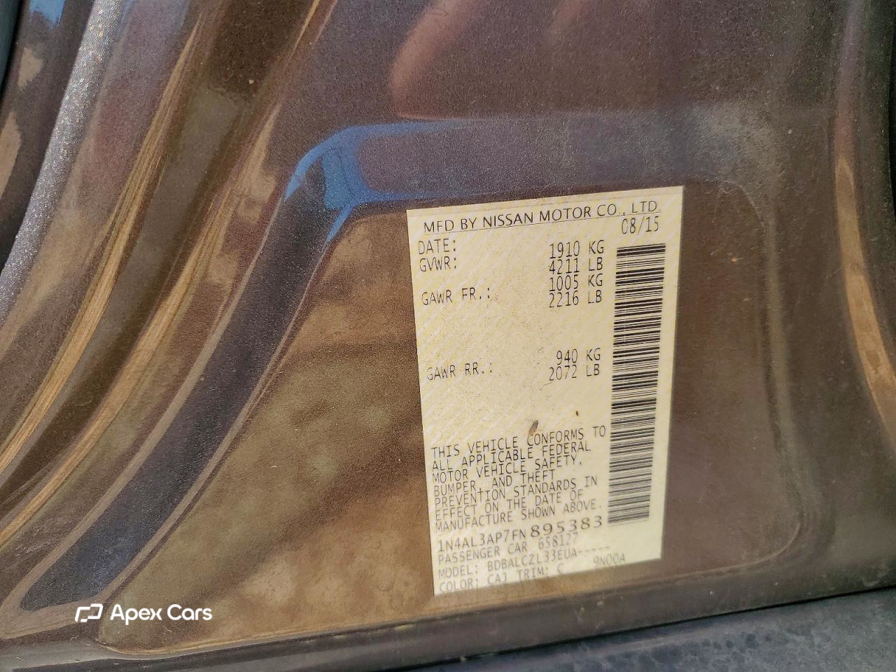 Nissan Altima 2015
