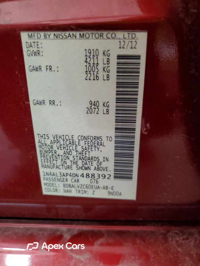 Nissan Altima 2013