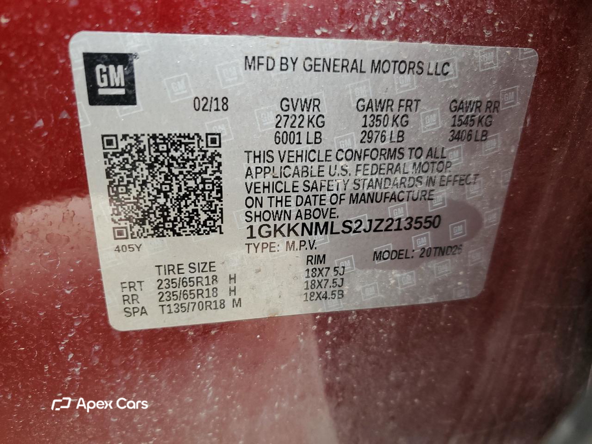 GMC Acadia 2018