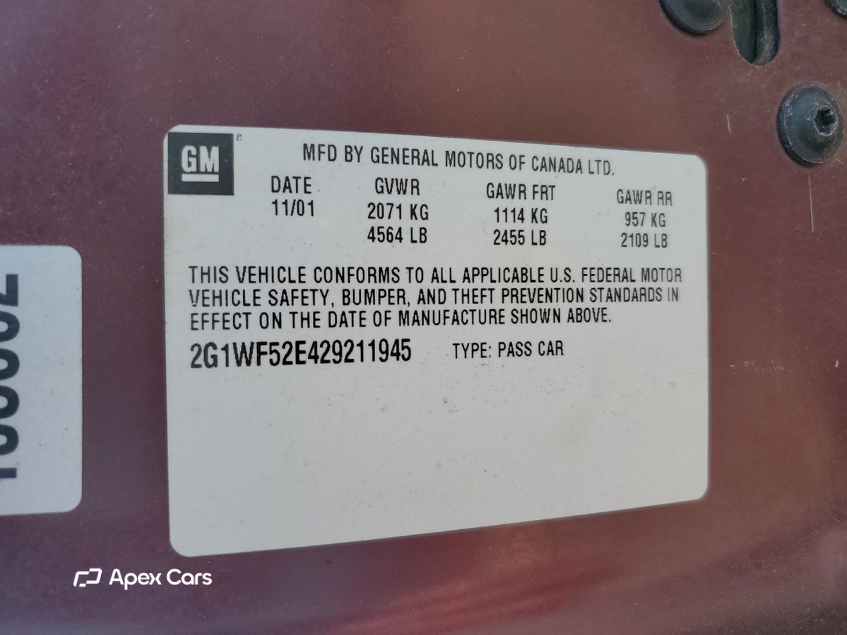 Chevrolet Impala 2002