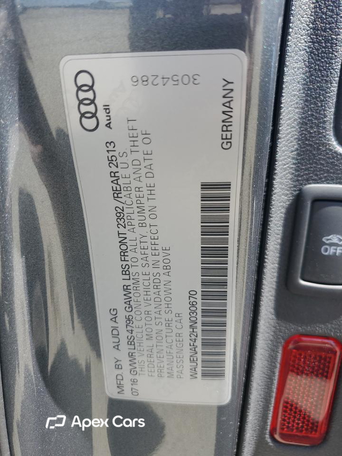 Audi A4 2017