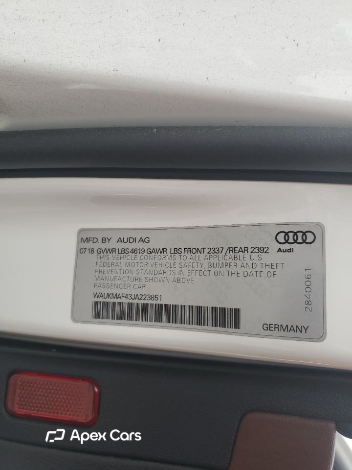 Audi A4 2018