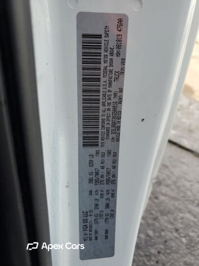 RAM 1500 2019