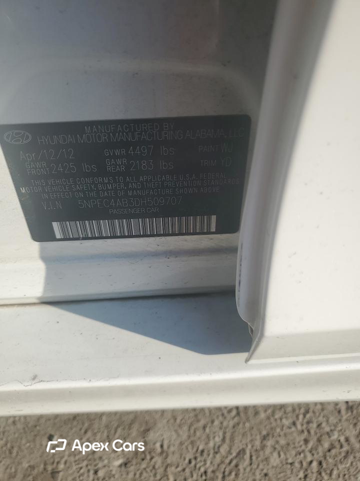 Hyundai Sonata 2013