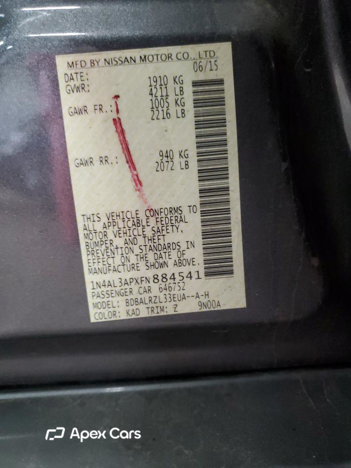 Nissan Altima 2015