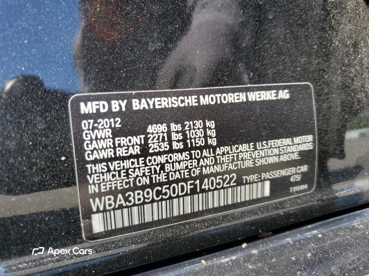 BMW Series 3 2013