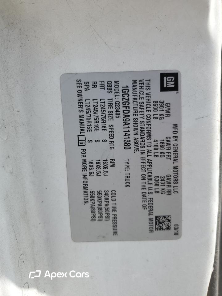 Chevrolet Express 2010