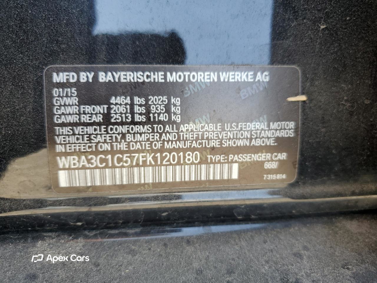 BMW Series 3 2015