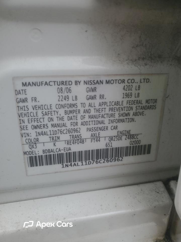 Nissan Altima 2006