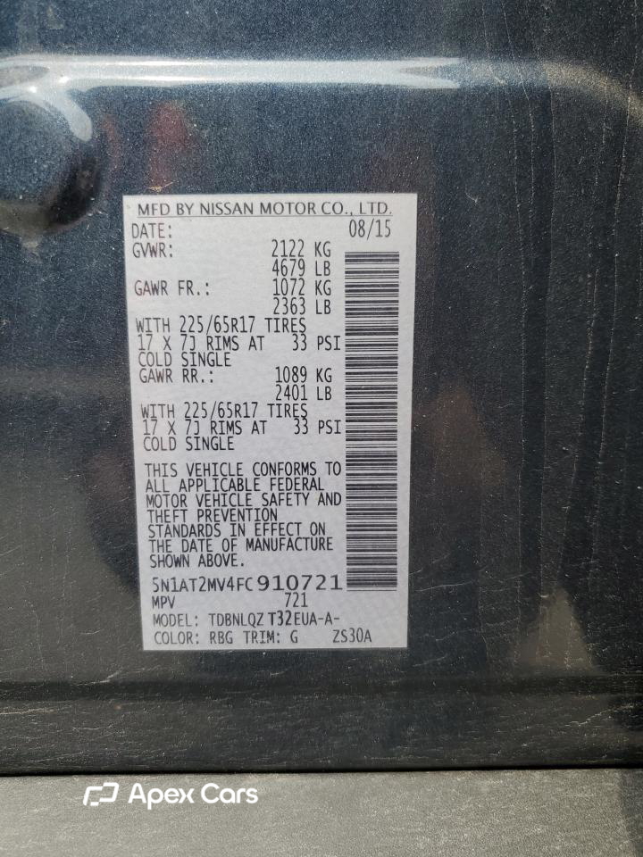 Nissan Rogue 2015