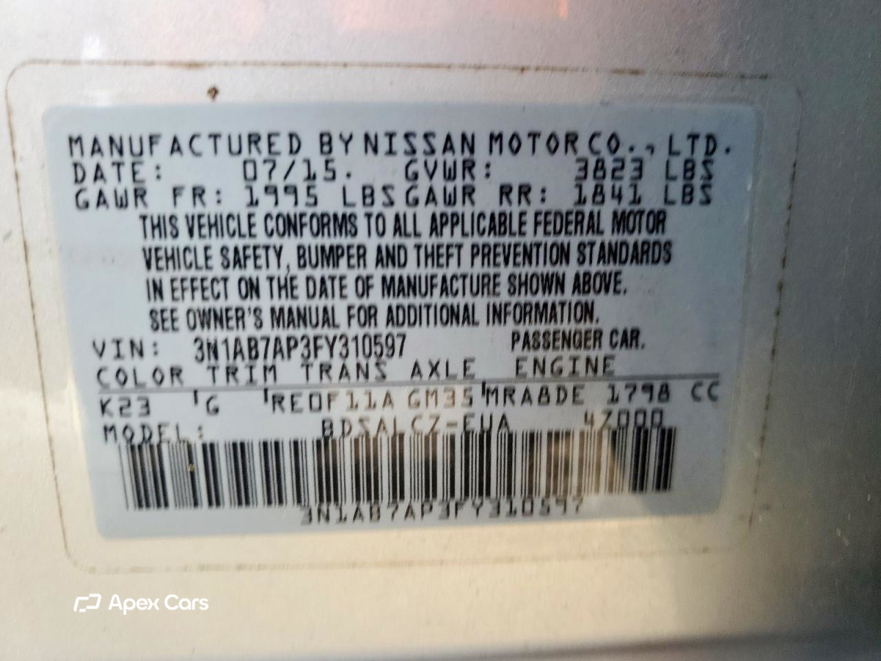 Sentra 2015