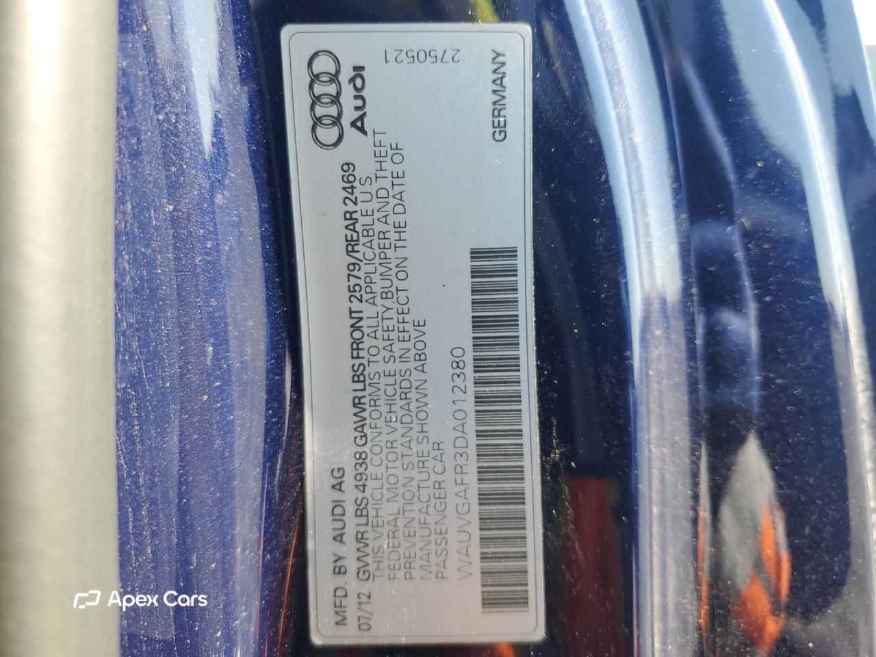 Audi S5 2013