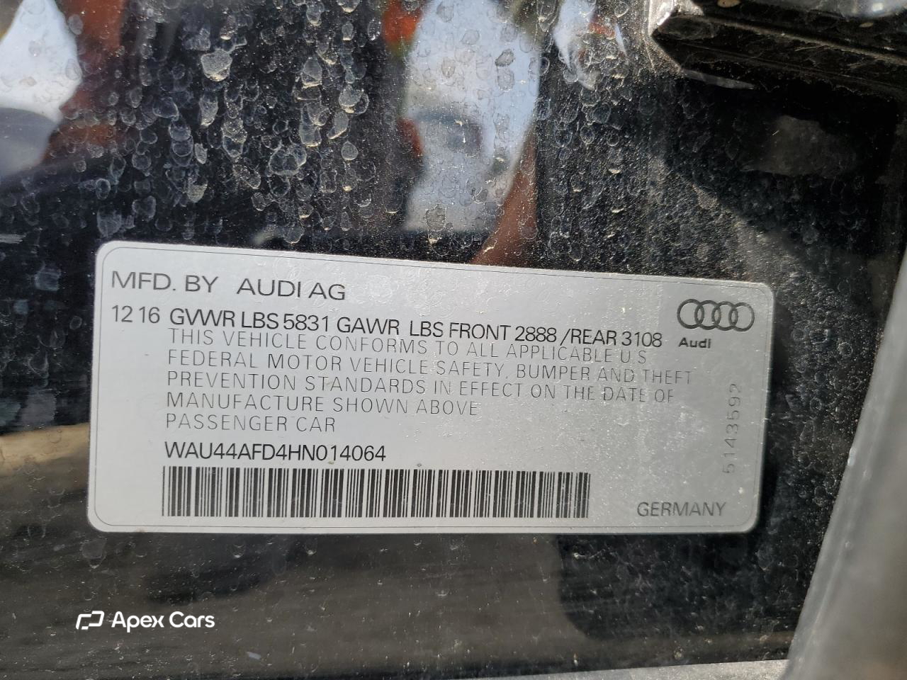 Audi A8 2017