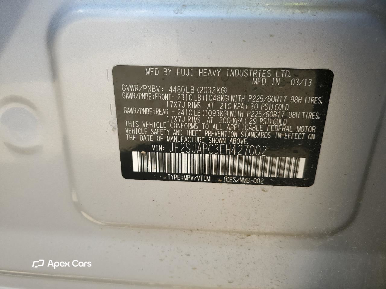 Subaru Forester 2014