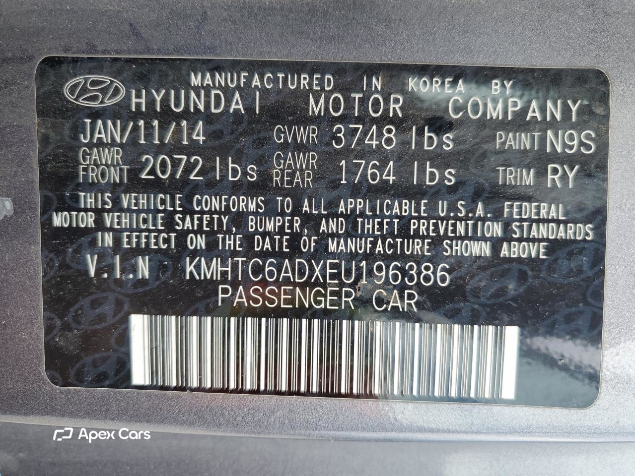 Hyundai Veloster 2014