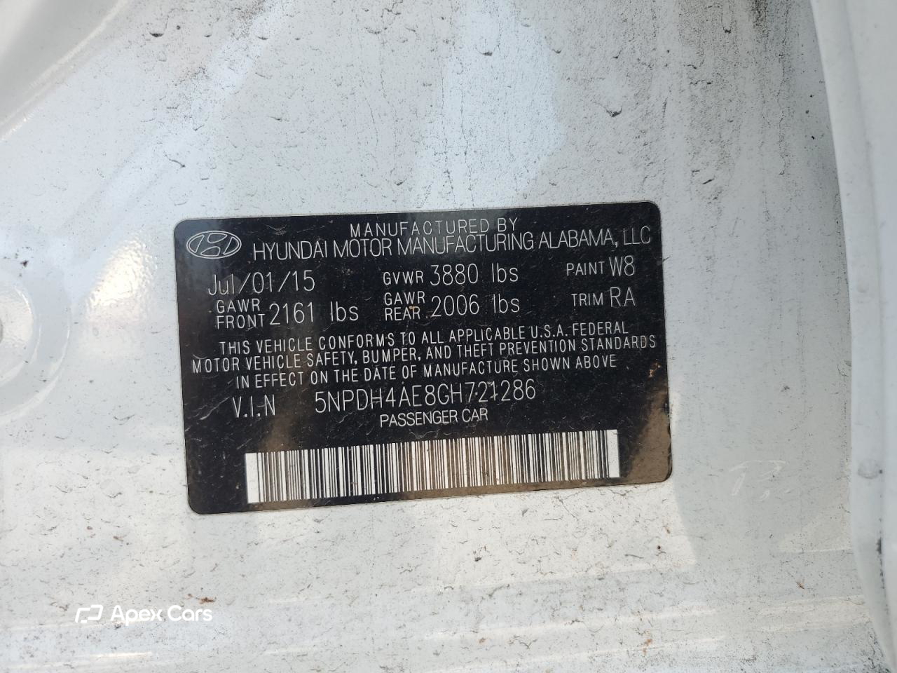 Hyundai Elantra 2016