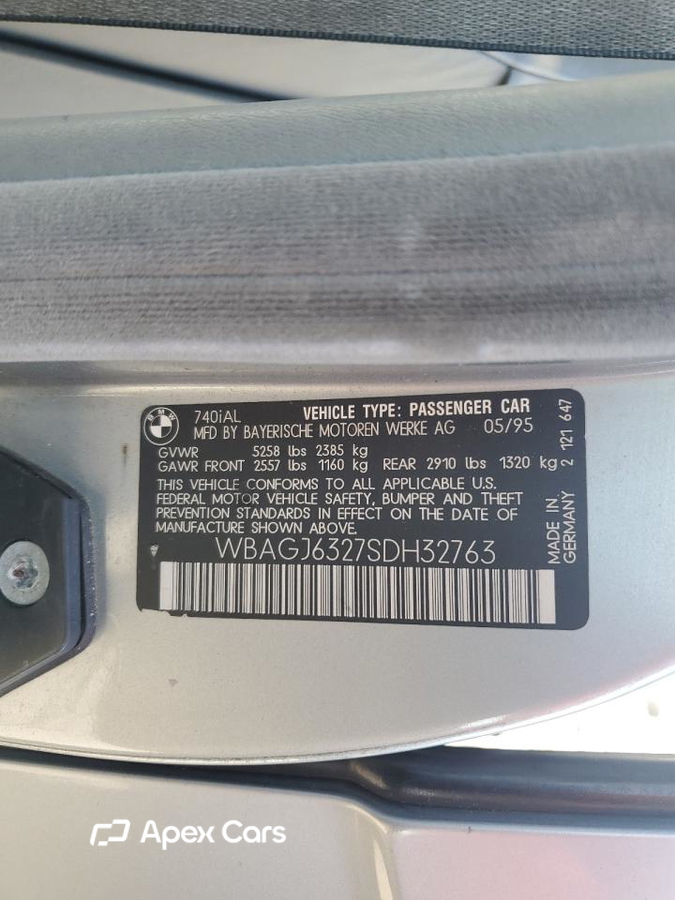 BMW Series 7 1995