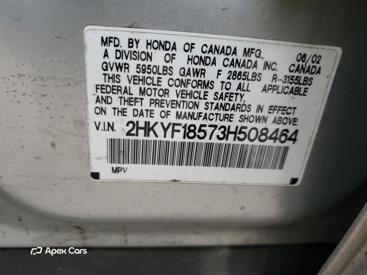 Honda Pilot 2003