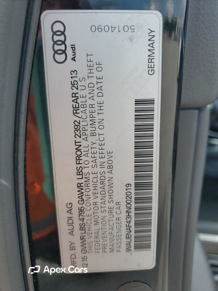 Audi A4 2017