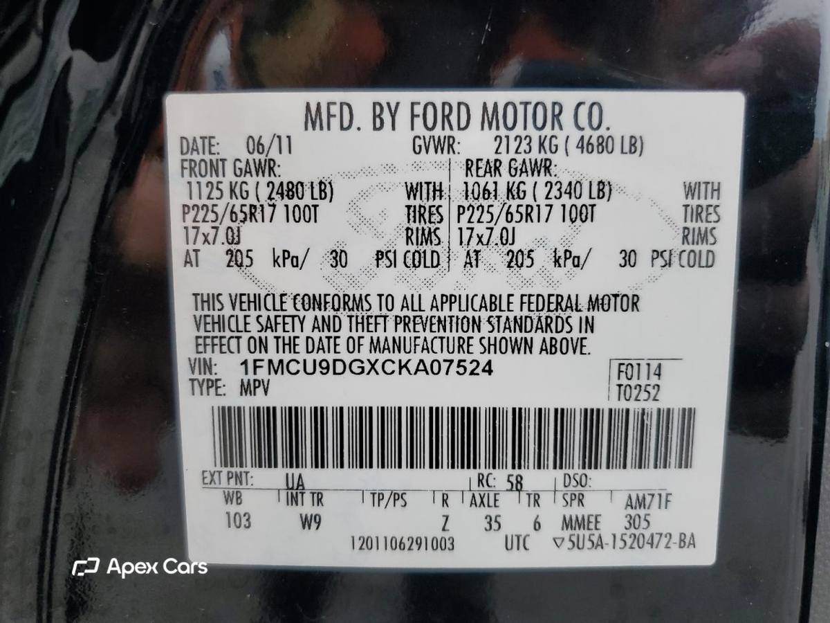 Ford Escape 2012