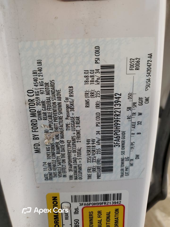 Ford Fusion 2015