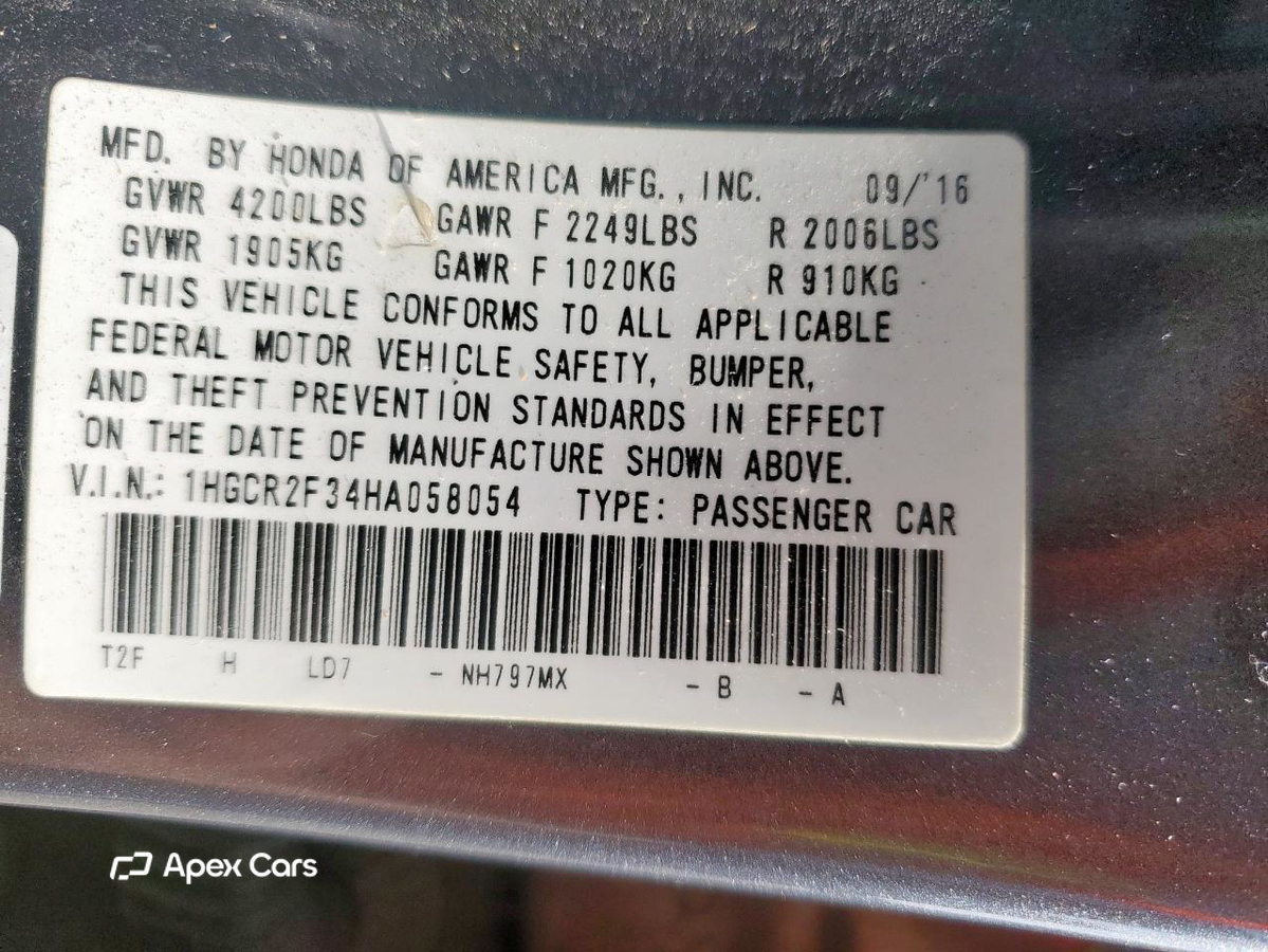 Honda Accord 2017