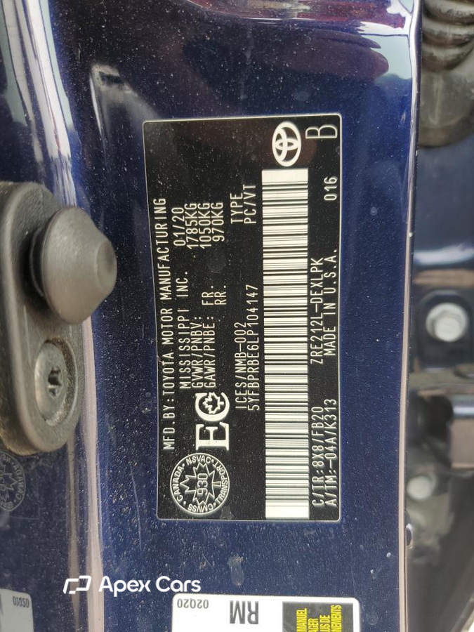 Toyota Corolla 2020